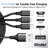 3in1 Cable (3ft) - Bowl of 24 Cell Phone Accessories Mila Lifestyle Accessories 