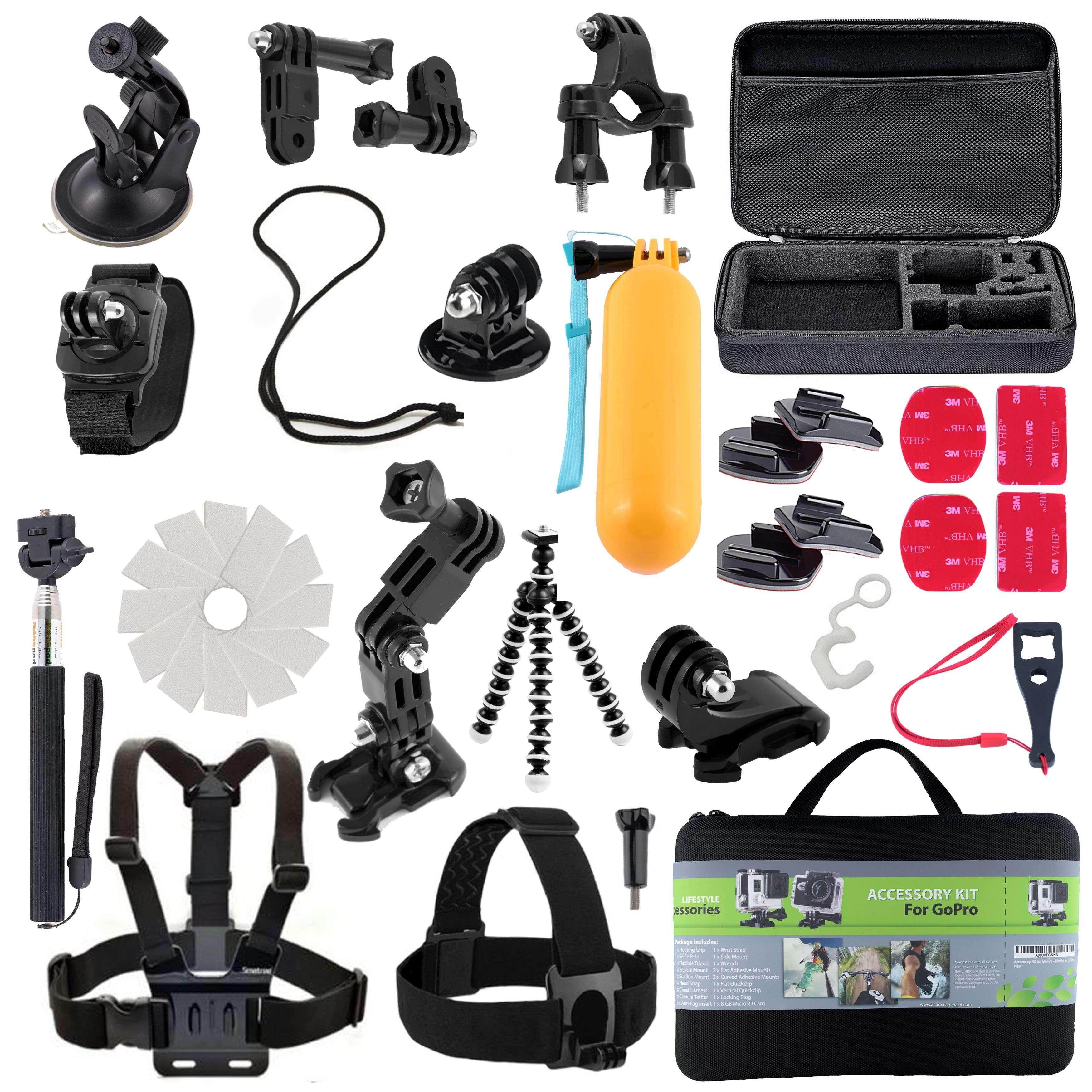 Action camera accessories wholesale, 31 Piece Action Camera Kit Wholesale,  Milawholesale.com – Mila Lifestyle Accessories